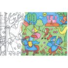 Graffy roll - princesses et chevaliers (5m x 35cm)