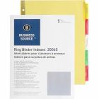 Intercalaires avec insertion imprimable 5 onglets couleurs variées