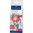 Ensemble de 6 feutres artiste pitt manga shojo