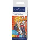 Ensemble de 6 feutres artiste pitt manga shonen