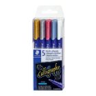 Stylos à encre métallique - calligraphy assortis paquet de 5