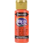Peinture acrylique americana 2 oz: flamme orange