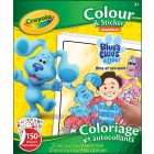 Cahiers coloriage et autocollants blue et ses amis