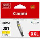 Réservoir d’encre canon cli-281 m xxl à très haut rendement jaune
