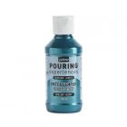 Acrylique pouring experience 118 ml bleu cobalt métal