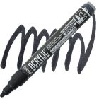 Marqueur de peinture acrylique, noir précieux, 4mm