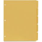 Intercalaires inscriptibles chamois 5 onglets