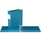 Reliure indispensable avec anneaux ronds 2 po. turquoise