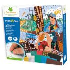Stick'n fun - petit modèle 3 mosaïques - pirates