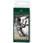 Stylos pitt à l'encre de chine (6) - noirs