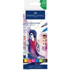 Ensemble de marqueurs goldfaber aqua double pointe (6)