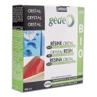 Ensemble résine cristal biosourcée 300 ml.