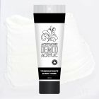 Peinture acrylique 120 ml. blanc de titane