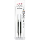 Recharge uni-ball one gel pointe moyenne (0,7 mm) noir