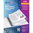 Pochette protectrice épaisseur économique clair (pqt 10)