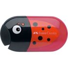 Taille-crayon deux trous - coccinelle