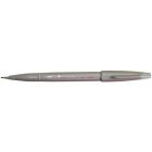 Stylo pentel fude touch, gris