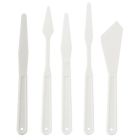 Ensemble de 5 couteaux à peindre en plastique