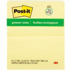 Feuillets autoadhésifs post-it® recyclés uni 3 x 5 po. (12)