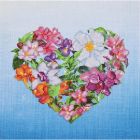 Coeur en fleurs