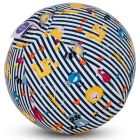 Housse de ballon réutilisable - rayures bleues