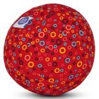 Housse pour ballon réutilisable - rouge avec cercles