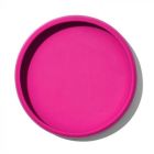 Assiette en silicone - rose