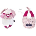 Doudou sac lapin 30 cm