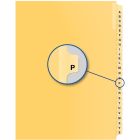 Index juridique alphabétique p