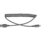Câble helix lightning 14 gris