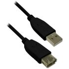Câble rallonge usb m/f (10')
