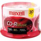 Cd-r musique maxell pqt. 30