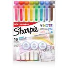 Marqueurs s-note double pointe sharpie paquet de 16