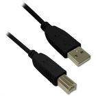 Câble usb 2.0  m/m noir 10'