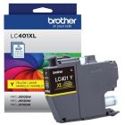 Cartouche jet d'encre «brother lc401xlys jaune