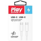 Câble usb-c à usb-c play konex (1m)