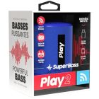 Haut-parleur sans fil play 2 (bleu) konex