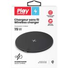 Chargeur sans fil 15w play konex