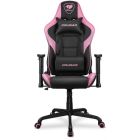 Chaise cougar de gaming armor elite eva noir/rose