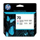 Tête d'imprimante+hp70 magenta pâle & cyan pâle