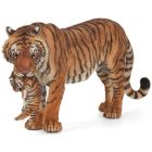 Tigresse et son bébé