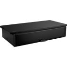 Support de moniteur avec compartiment de désinfection uvc