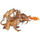 Dragon deux tête or