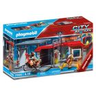 City action - caserne de pompiers transportable