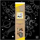 Napperon à colorier funny mat® espace