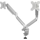 Bras de moniteur articulé double platinum series argent