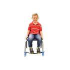 Bande rebond chaise bleu