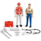 Ensemble de figurines ambulanciers (2)