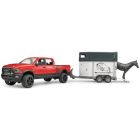 Camion ram 2500 avec remorque à chevaux - 1 cheval