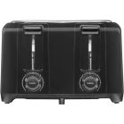 Grille-pain 4 tranches - noir